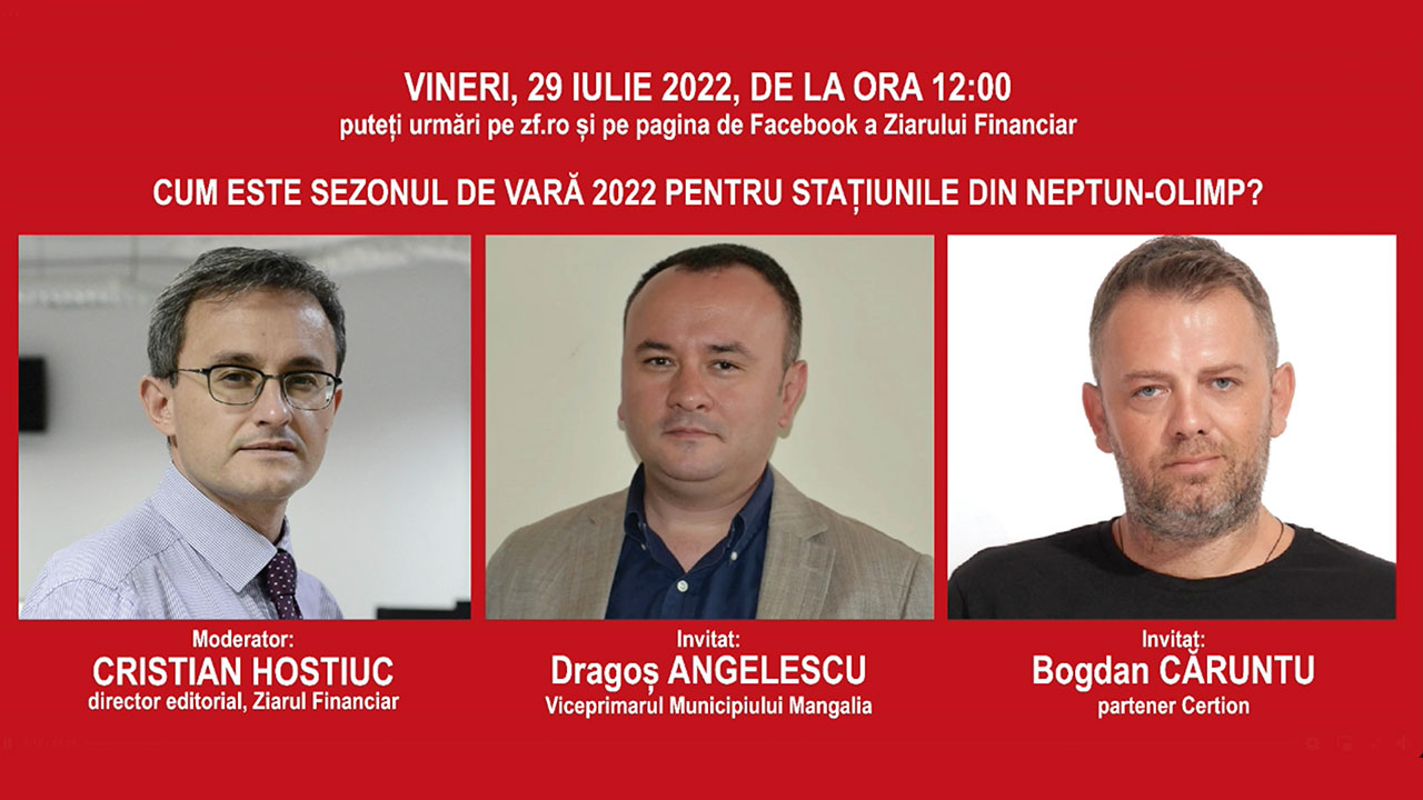 Bogdan Căruntu, partener CERTION, despre sezonul de vară 2022 în stațiunile Neptun-Olimp